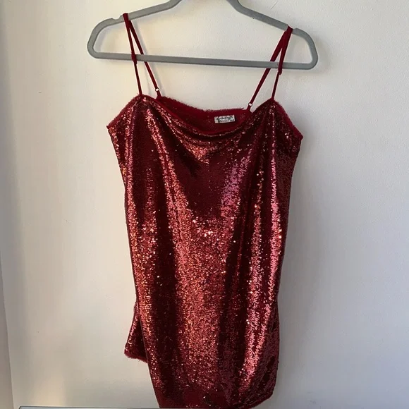 free people intimately sequin dress Seeing Double Sequin Slip
